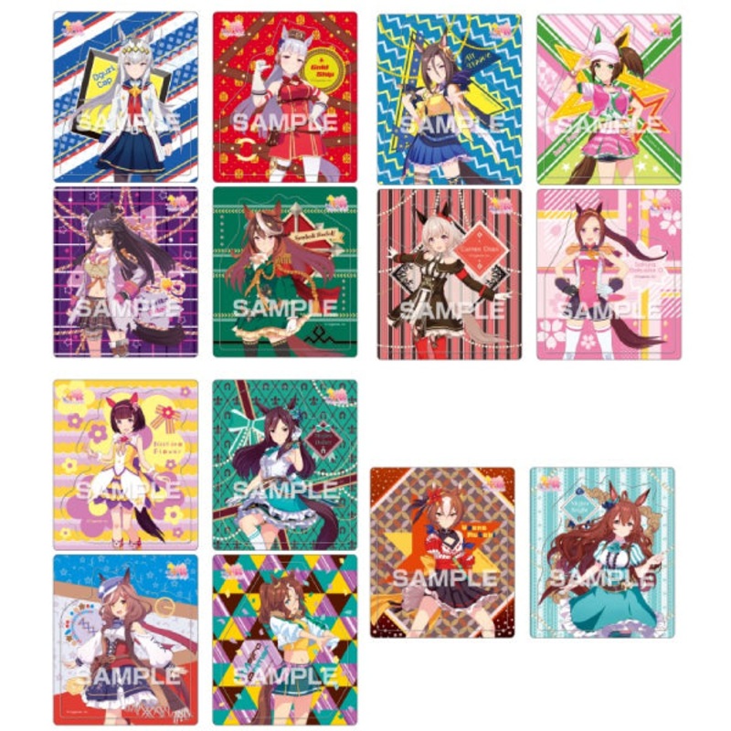 Uma Musume Pretty Derby Magnet Collection Gum 2 [1 BOX 14 packs]
