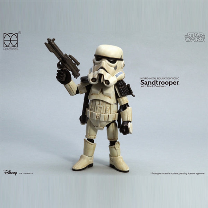 Herocross HMF#019C Star Wars Sandtrooper with Black Pauldron Action Figure