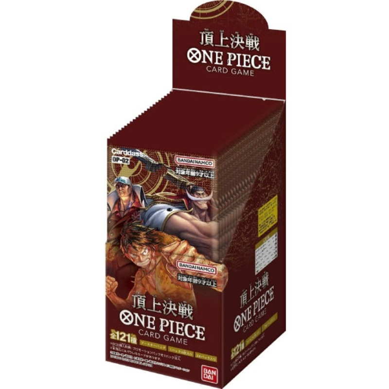 ONE PIECE CARD GAME -PARAMOUNT WAR- [OP-02]    (box of 24 packs)
