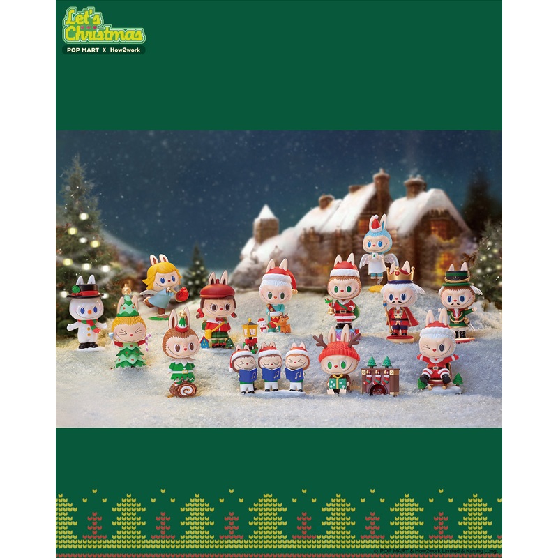 Pop Mart – THE MONSTER Let’s Christmas Series Labubu