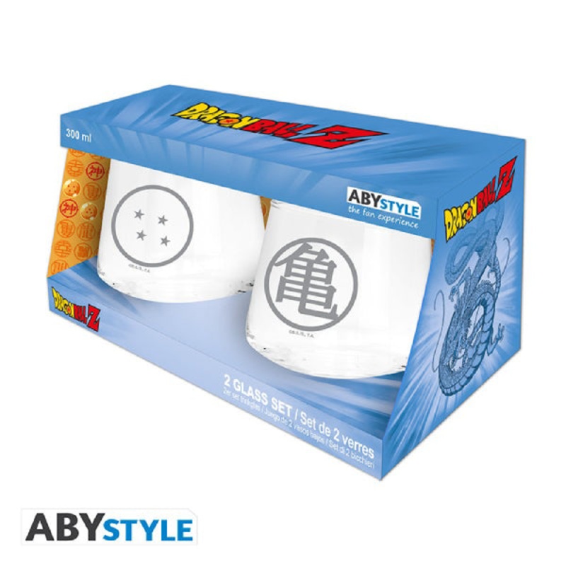 DRAGON BALL – 2 Glass Set Kame & Dragon Ball
