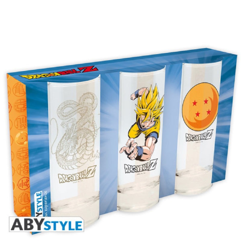 DRAGON BALL – 3 glass set