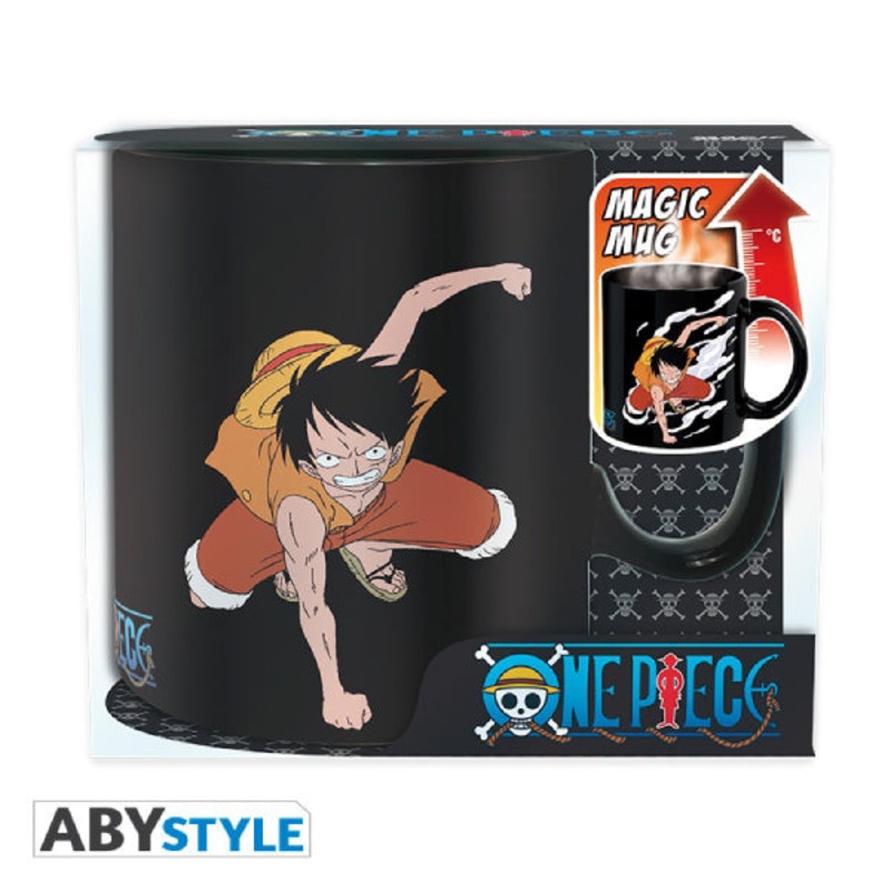 ONE PIECE – Mug Heat Change – 460 ml – Luffy & Ace