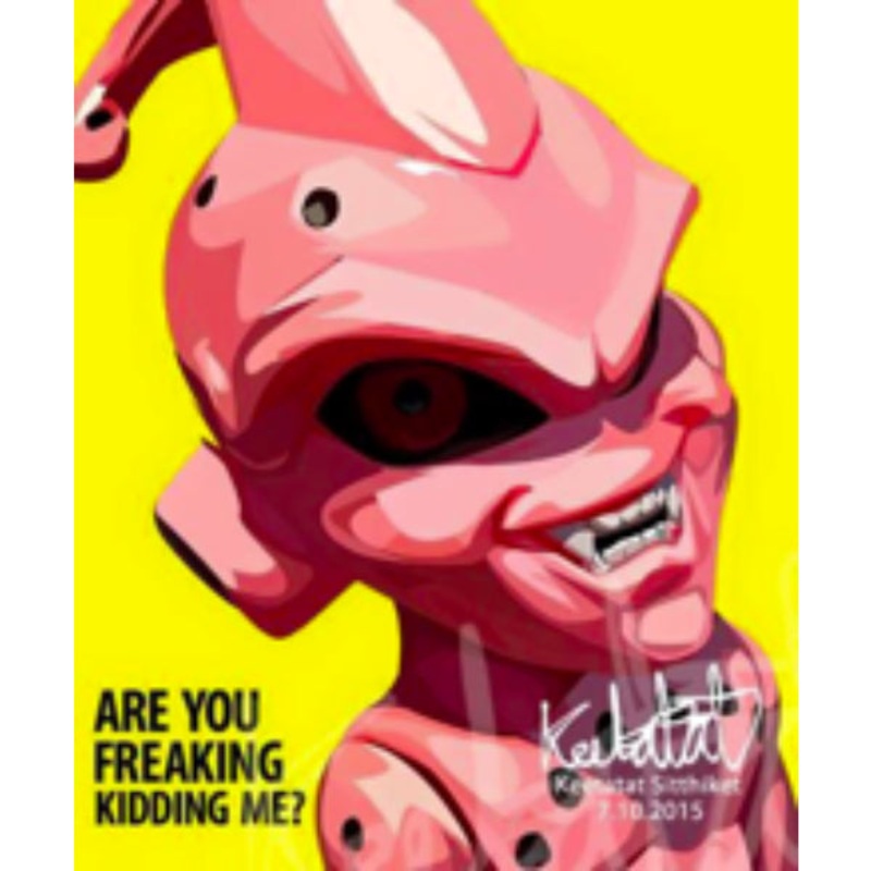Pop Art Wall Decoration Drawing (Buu)