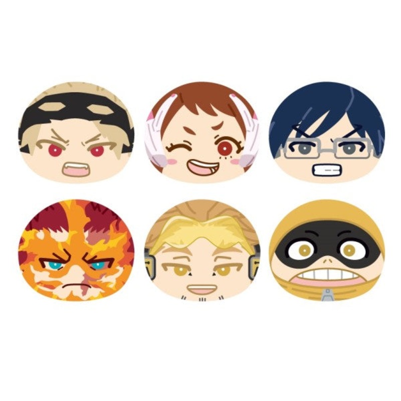TV Anime My Hero Academia Omanju Nigi Nigi Mascot 3 box B (set of 6)