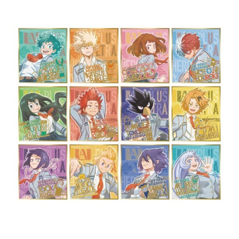 TV Anime My Hero Academia Visual Colored Paper Collection Brushstroke3 (set of 12)