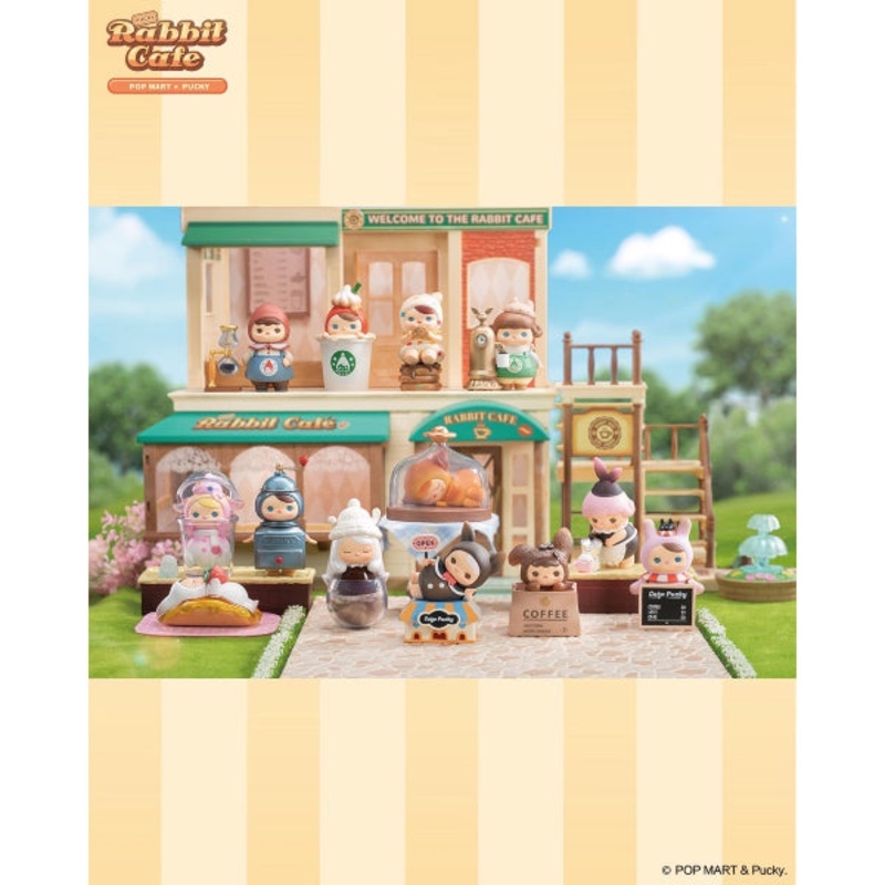 Pop Mart – Pucky Rabbit Cafe Series
