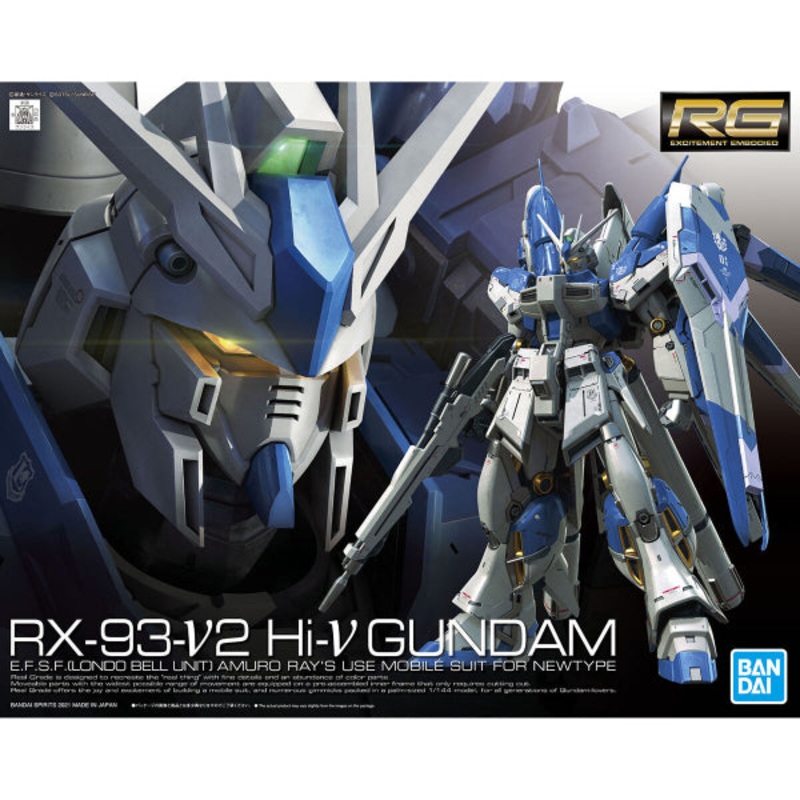 RG 1/144 Hi-v Gundam (2023 March Resale ver.)