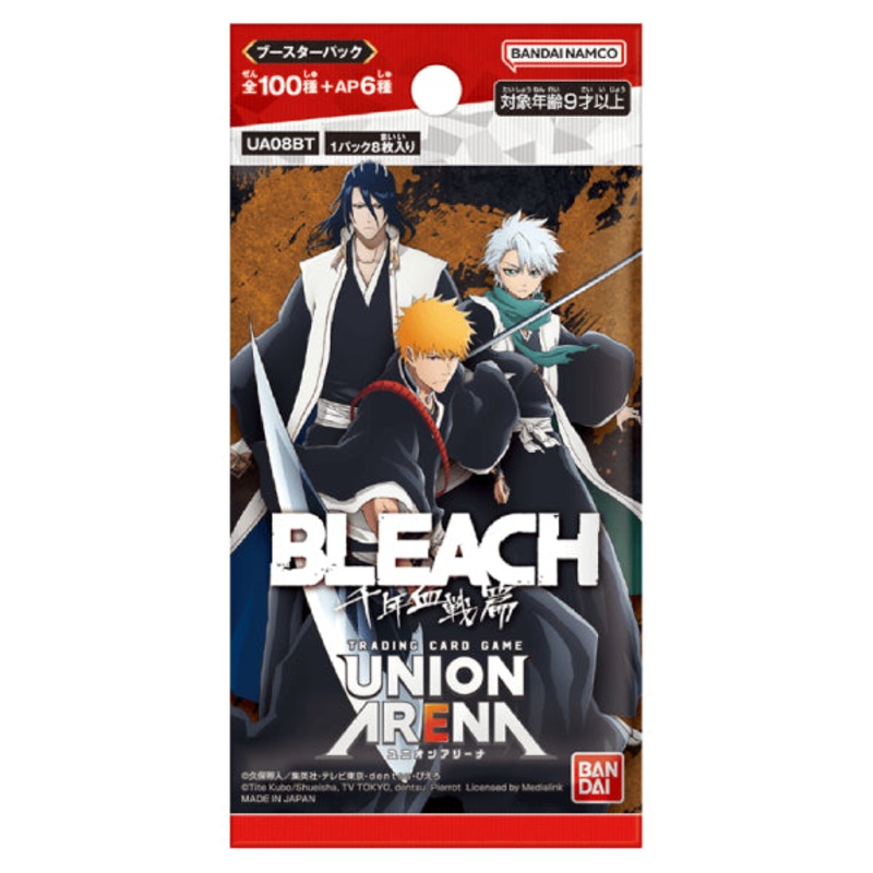 UNION ARENA BOSTER PACK BLEACH The Thousand-Year Blood War arc UA08BT (box of 16 packs)