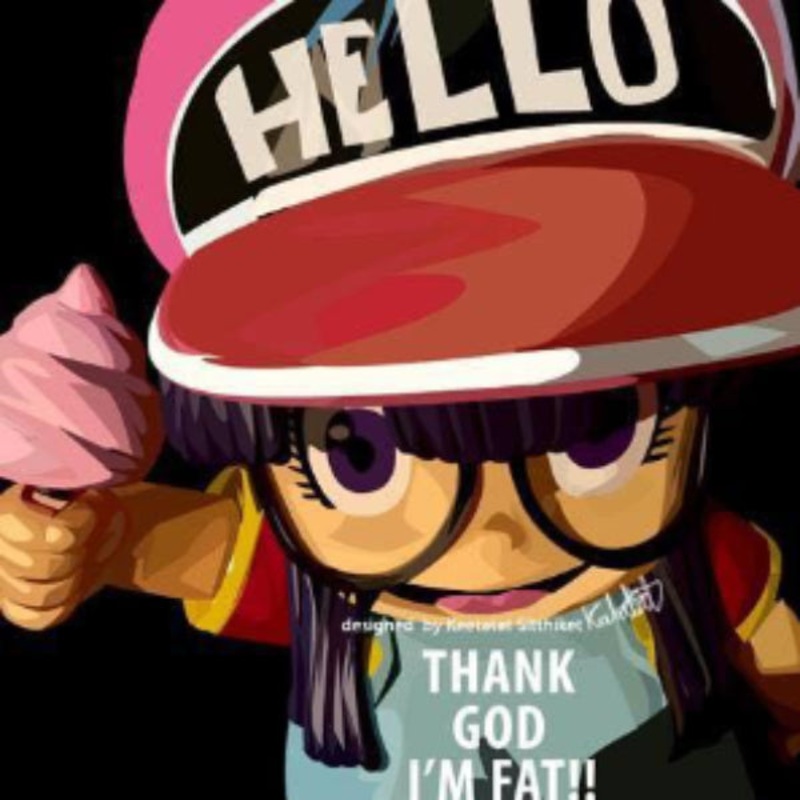 Pop Art Wall Decoration Drawing (Arale) IQ