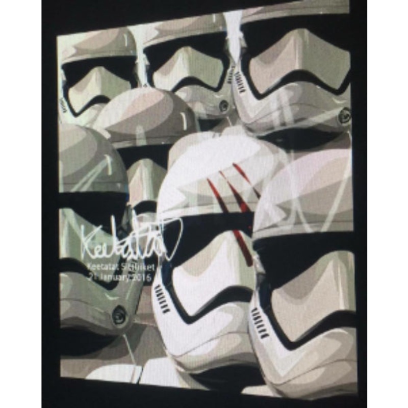 Pop Art Wall Decoration Drawing (First Order Stormtrooper Multiple)