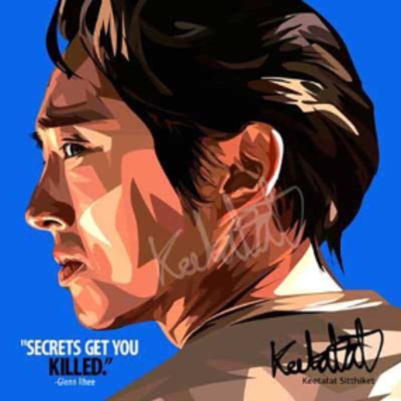 Pop Art Wall Decoration Drawing (Glenn)