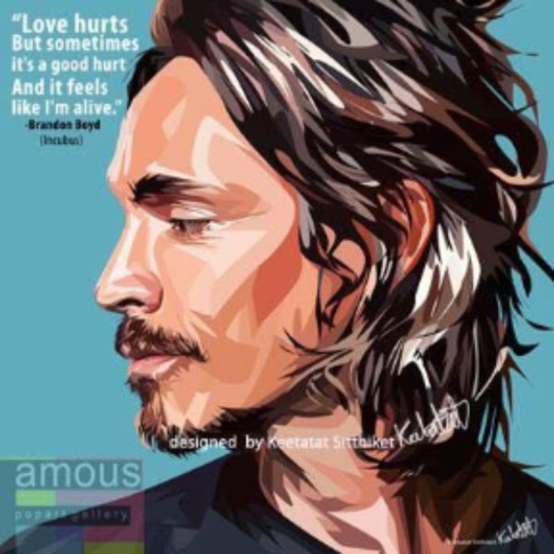 Pop Art Wall Decoration Drawing (Brandon Boyd)