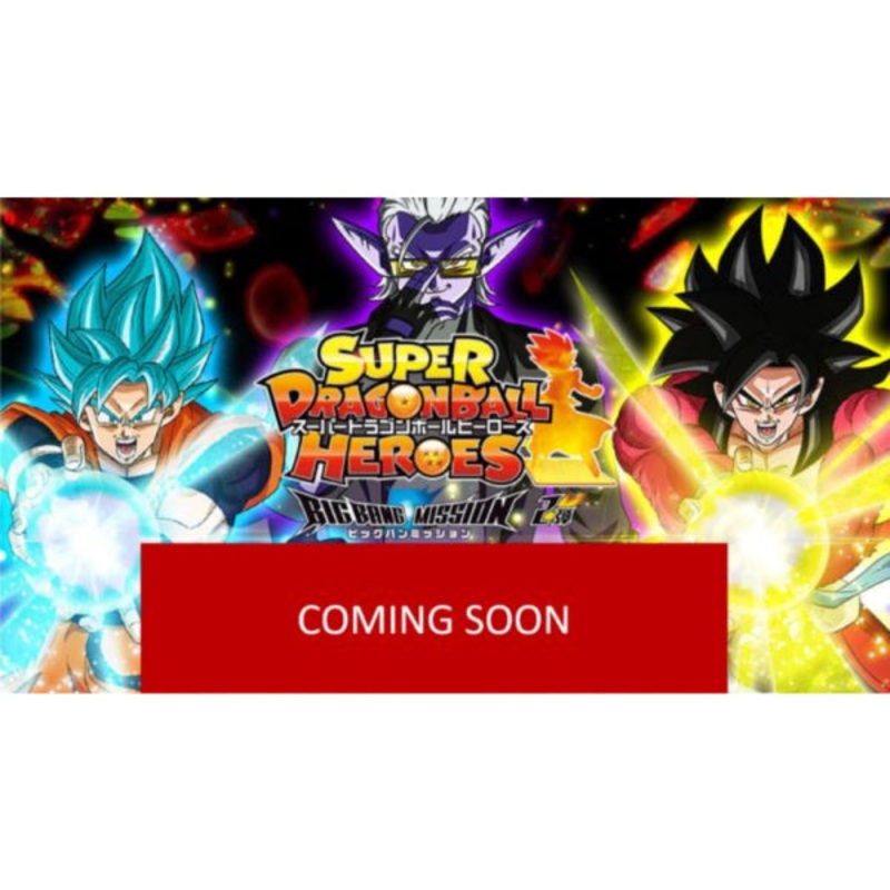 SUPER DRAGONBALL HEROES BIG BANG MISSION Ver.2 HK  (box of 20 packs)