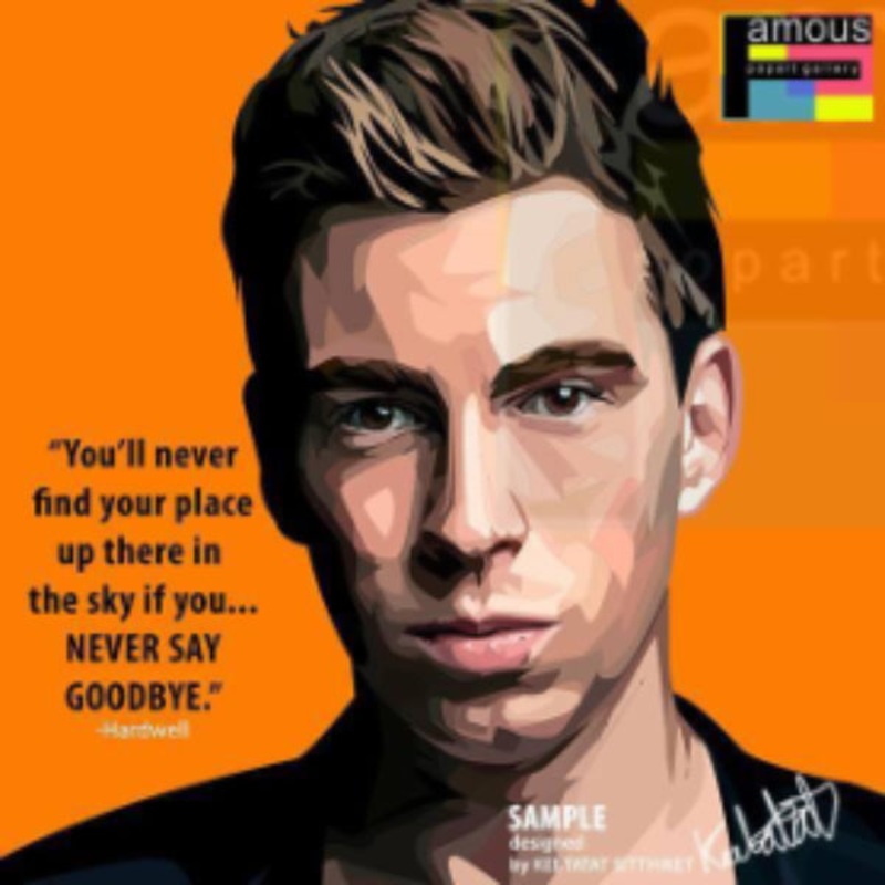Pop Art Wall Decoration Drawing (Hardwell)