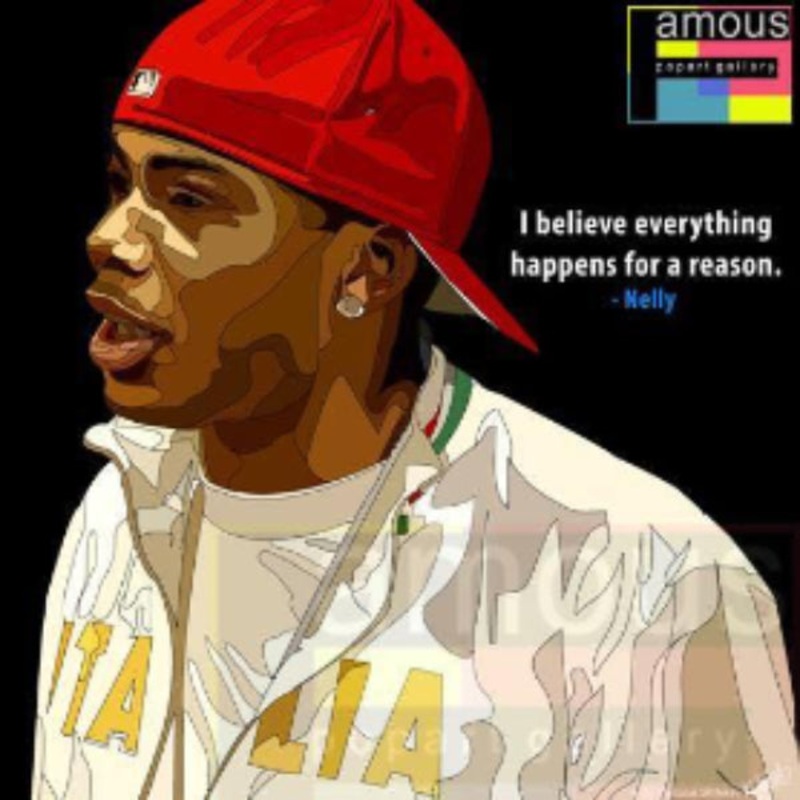 Pop Art Wall Decoration Drawing (Nelly)
