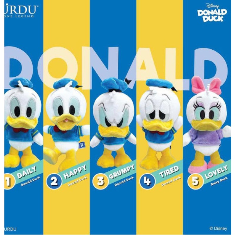 Urdu – Disney Action Softoy Series Part 2 – Donald Duck (set of 5)   Daisy