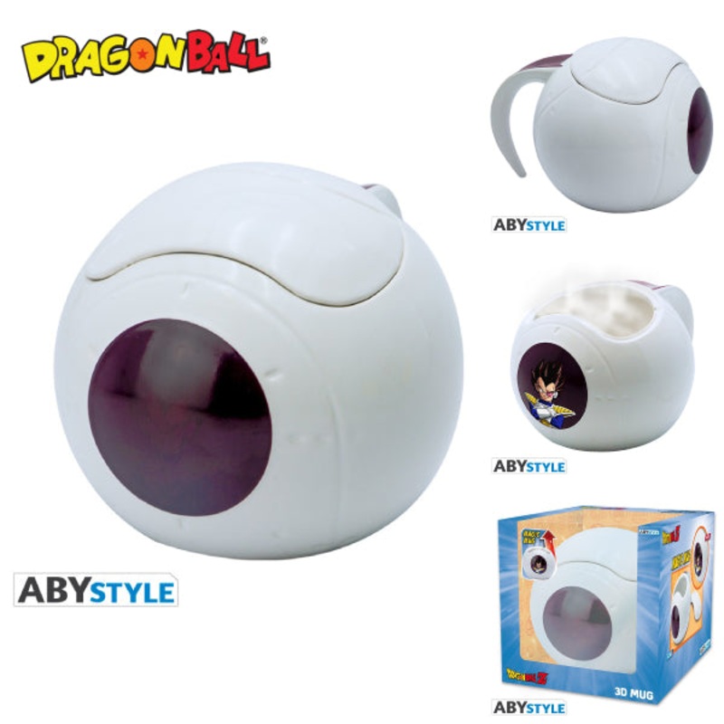 DRAGON BALL – Mug 3D – Heat Change – Vegeta Spaceship