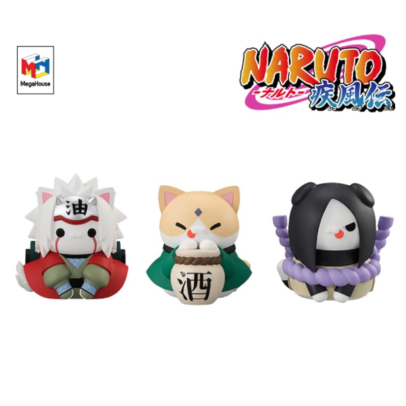 MEGA CAT PROJECT NARUTO Nyanto! The Big Nyaruto Series (Jiraiya / Tsunade / Orochimaru)   ( /  / )