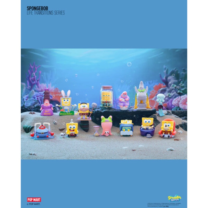 Pop Mart – SpongeBob Life Transitions Series Figures