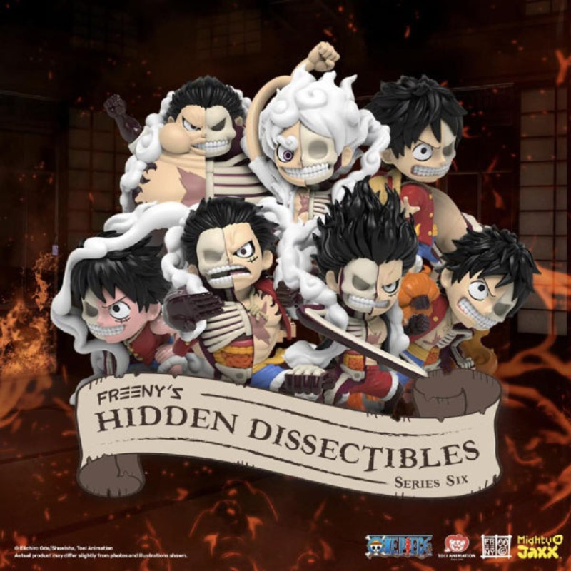 Freeny’s Hidden Dissection One Piece (Luffy’s Gears Edition) (box of 6)
