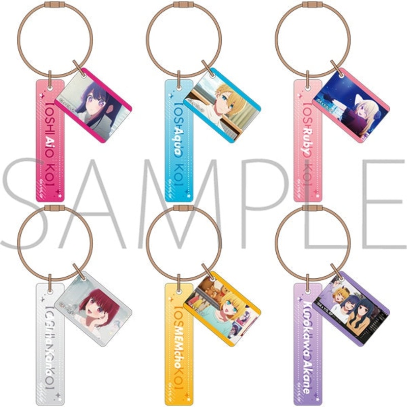 [Oshinoko] Memorial acrylic plate collection (set of 6)