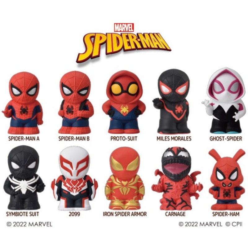 Spider-Man Soft Vinyl Puppet Mascot (set of 10)