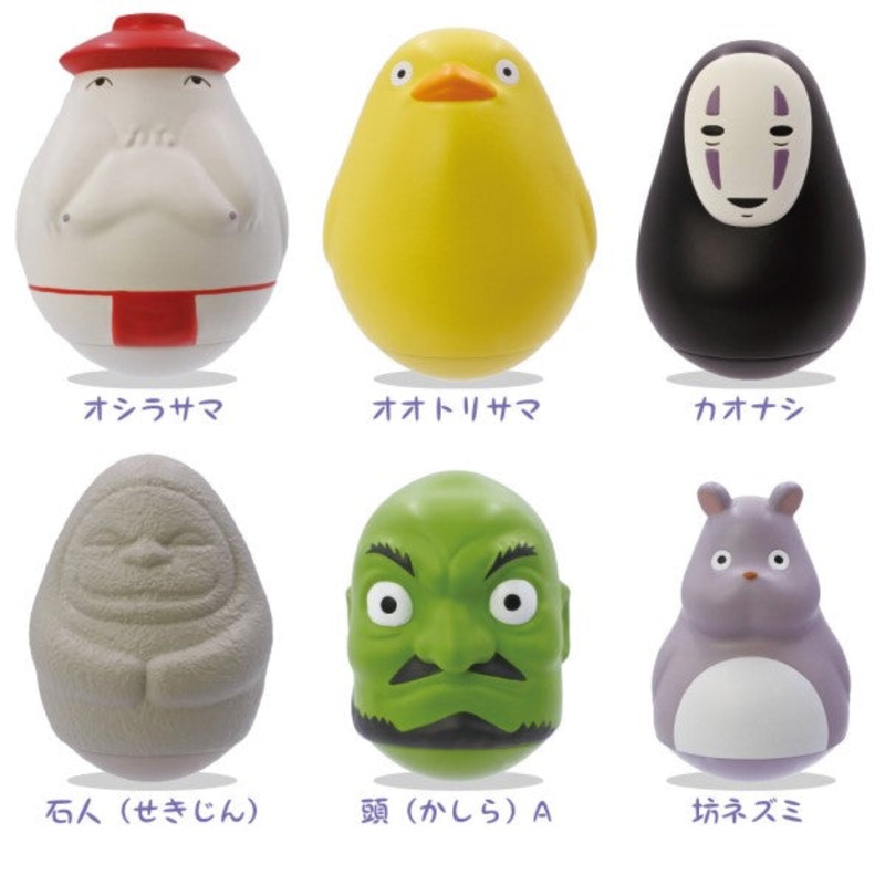 Spirited Away Puffy Swaying Rise and Fall (set of 6) (2023 Oct Resale ver.)    tumbler
