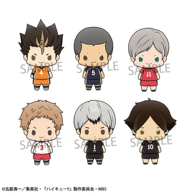 Chokorin Mascot Haikyuu!! Vol.3  (set of 6)