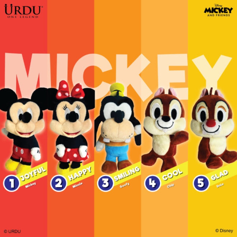 Urdu – Disney Action Softoy Series Part 4 – Mickey & Friends