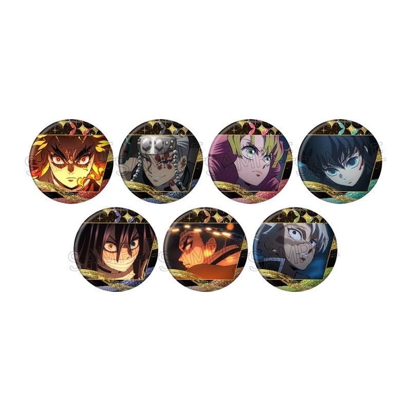 Demon Slayer Glitter Can Badge Vol.3 B (set of 7)