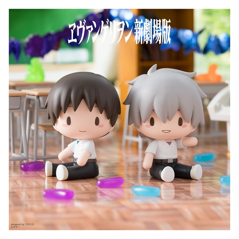 [Fuwa Petit] Evangelion New Theatrical Edition Chibi Figure (Kaworu/ Shinji)