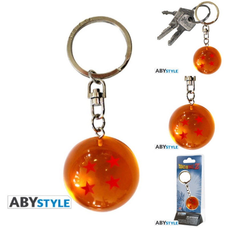 DRAGON BALL – Keychain 3D DBZ/ Dragon Ball 4-star
