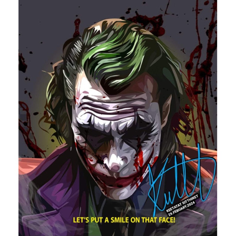 Drawing (Joker Let’s Put a Smile)