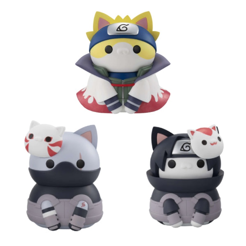 MEGA CAT PROJECT NARUTO Shippuden Nyanto! The Big Nyaruto series (Minato Namikaze / Kakashi Hatake Anbu ver. / Itachi Uchiha Anbu ver.)