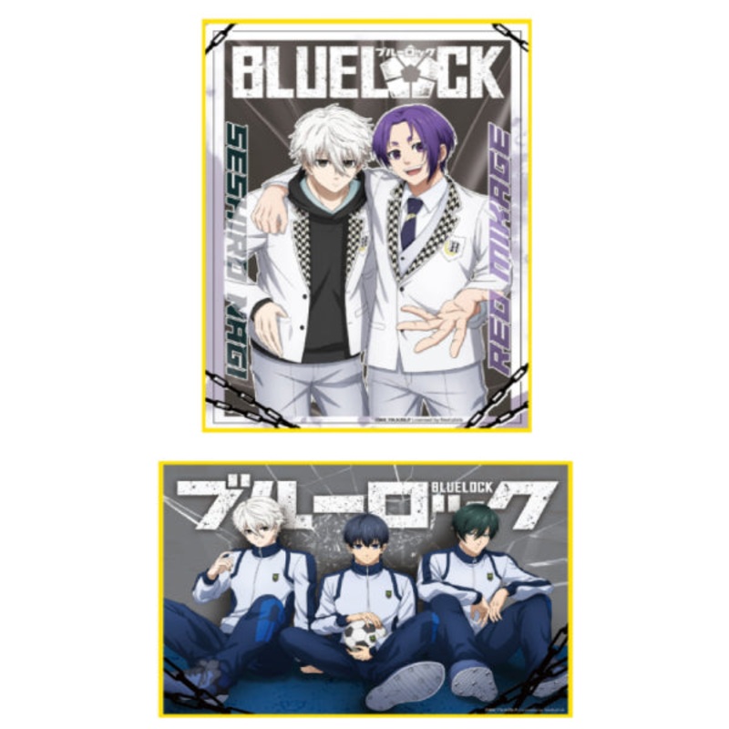 [SUNRISEPOP] BlueLock Acrylic Colored Paper (Nagi & Mikage / Nagi & Isagi & Itoshi)        Blue Lock shikishi