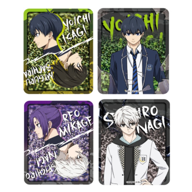 [SUNRISEPOP] BlueLock Acrylic Glitter Block (Isagi & Bachira / Isagi / Nagi & Mikage / Nagi)    ( &  /  /  &  / ) Blue Lock