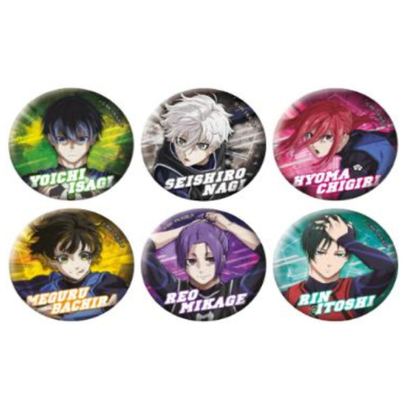 [SUNRISEPOP] BlueLock – Badge 01 (set of 6)         Blue Lock