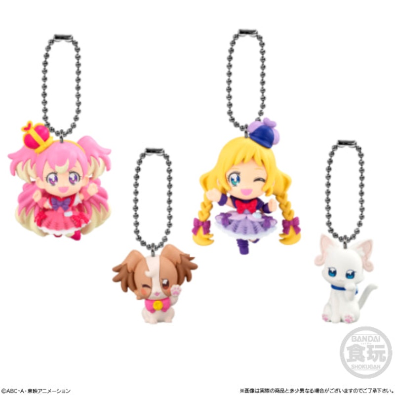 WONDERFUL PRECURE! MASCOT W/O GUM (set of 6)  Pretty Cure
