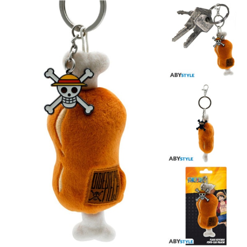 ONE PIECE – Plush Keychain Meat on a bone