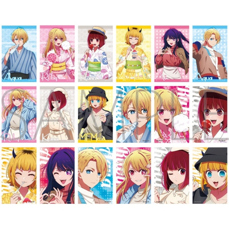 [Oshinoko] Memorial Clear Card Collection (box of 9 packs)