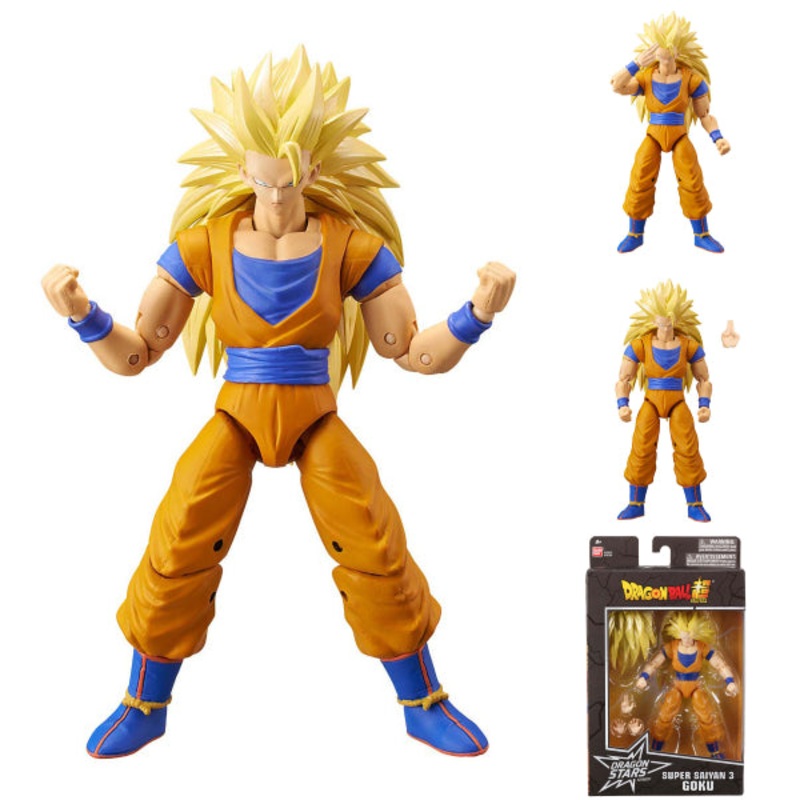 Super Saiyan 3 Goku DRAGON STARS POSEABLE FIGURE