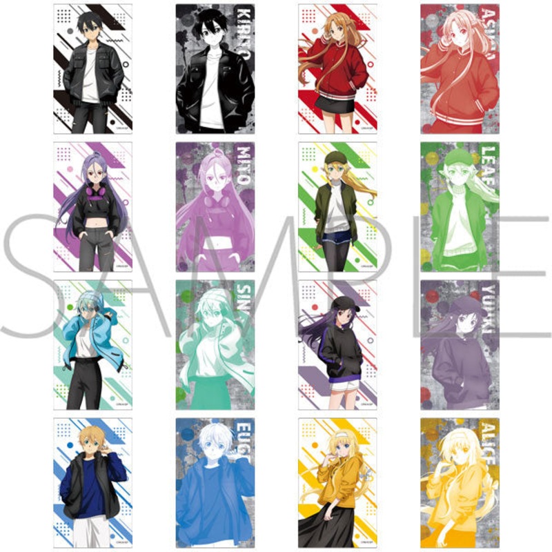 Sword Art Online Memorial Clear Card Collection (Box of 8 packs)   SAO