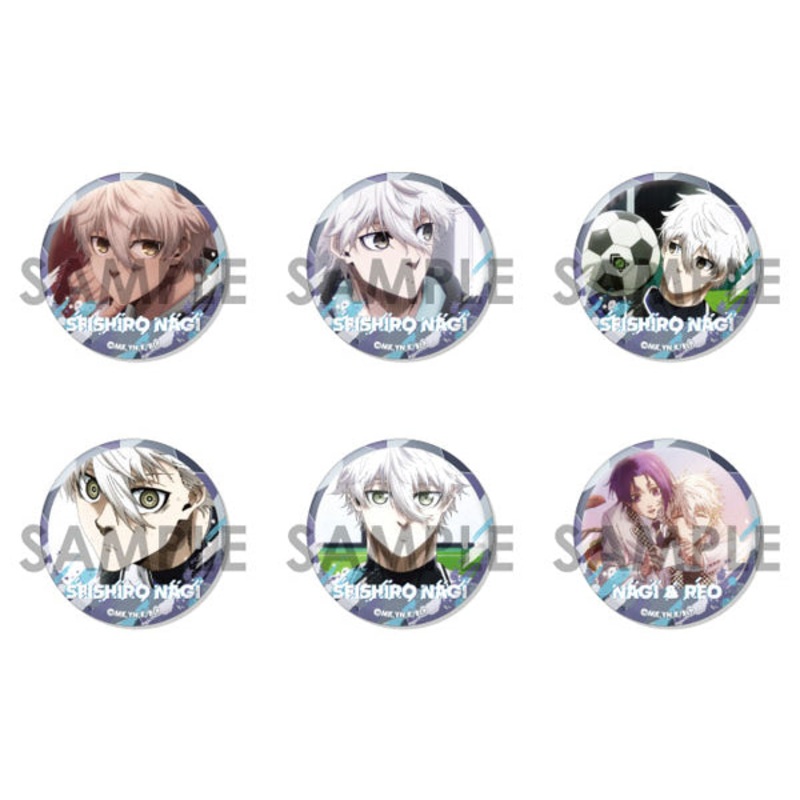 Blue Lock Can Badge Set 2 Nagi Seishiro Selection (set of 6)     ippai