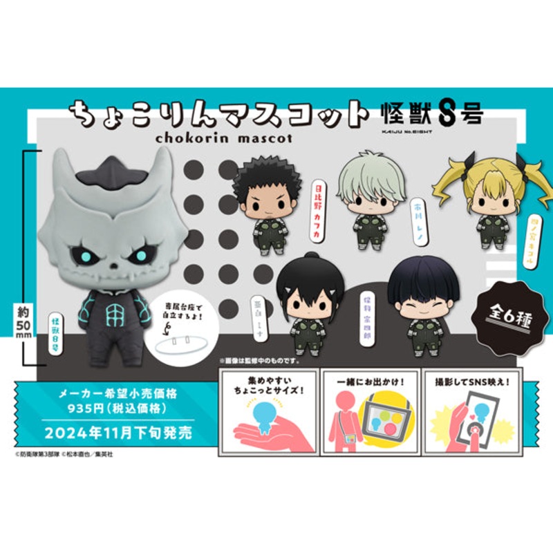 Chokorin Mascot Kaiju No. (set of 6) 8