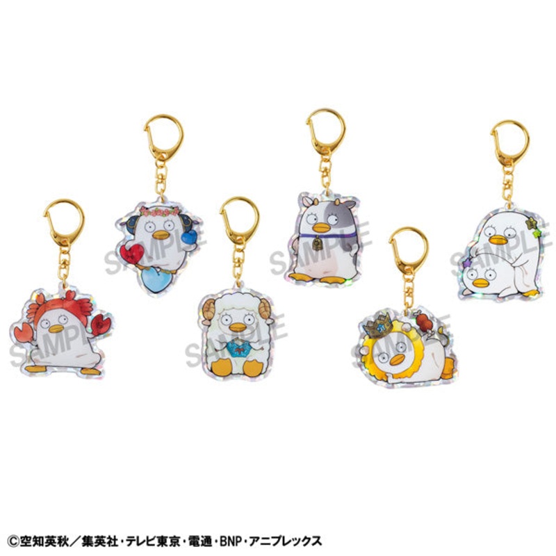 Acrylic Mascot Gintama Elizabeth 12 zodiac signs spring  summer (set of 6)
