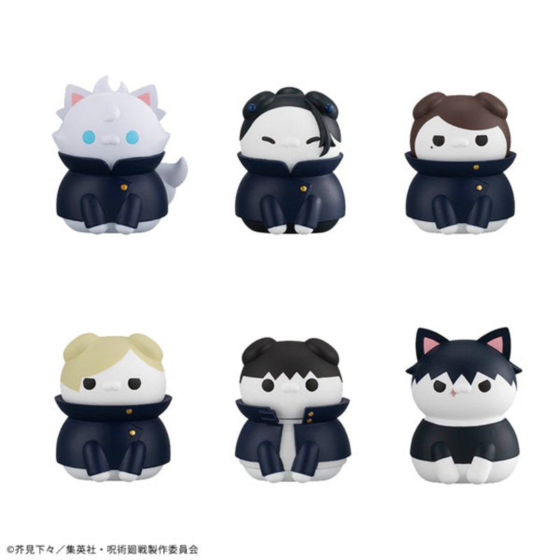 MEGA CAT PROJECT Jujutsu Kaisen Cats Hidden InventoryPremature Death Ver. (box of 8)