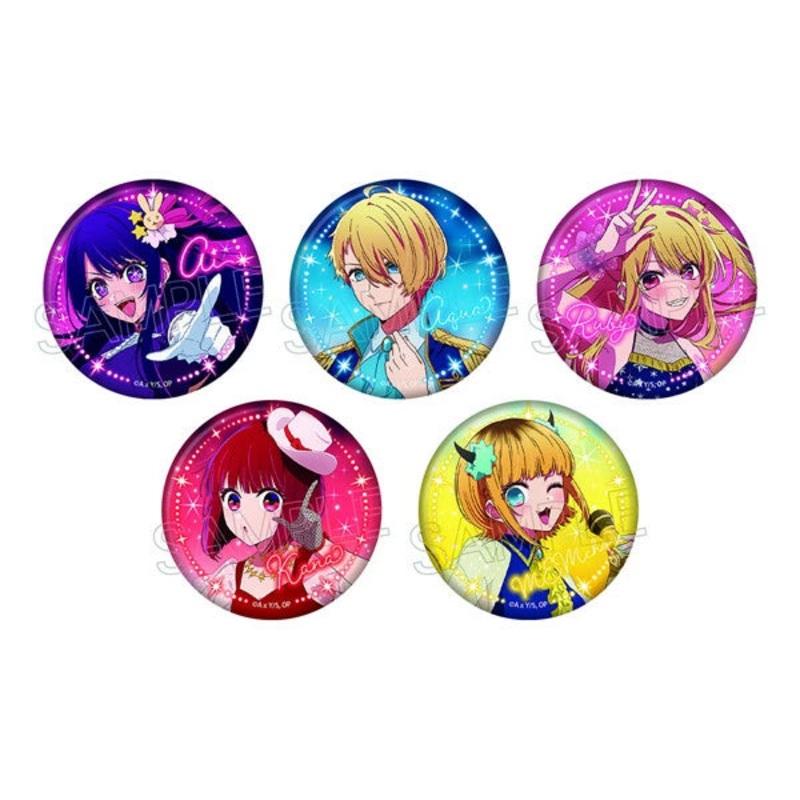 [Oshi no Ko] Can Badge -Twinkle Star- (set of 5)